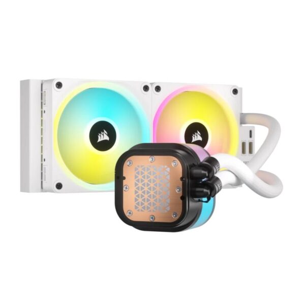 Cooler CPU Corsair H100i, ventilator 2x120 mm, baza cupru - CW-9061005-WW