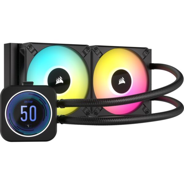 Cooler CPU Corsair H100i ELITE LCD XT racire cu lichid - CW-9060074-WW