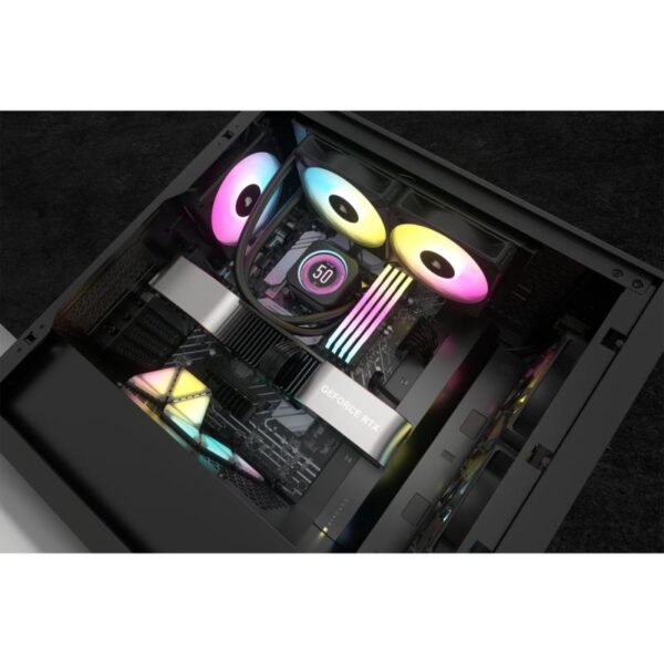 Cooler CPU Corsair H100i ELITE LCD XT racire cu lichid - CW-9060074-WW