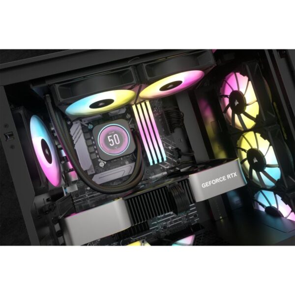 Cooler CPU Corsair H100i ELITE LCD XT racire cu lichid - CW-9060074-WW