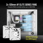 Cooler Procesor CORSAIR H100i RGB ELITE LIQUID ALB - CW-9060078-WW