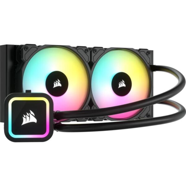 Cooler CPU Corsair H100x racire cu lichid, radiator aluminiu - CW-9060065-WW2