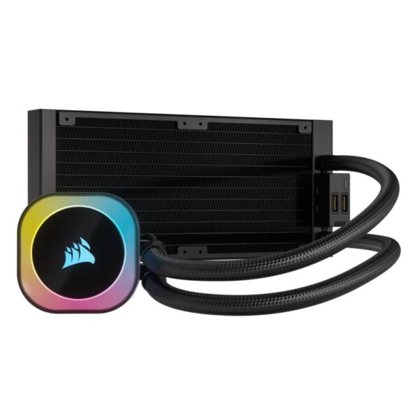 Cooler CPU Corsair H110i, ventilator 2x140 mm, baza cupru - CW-9061001-WW