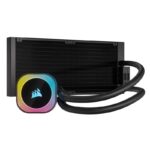 Cooler CPU Corsair H115i, ventilator 2x140 mm, baza cupru - CW-9061002-WW