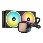 Cooler CPU Corsair H115i, ventilator 2x140 mm, baza cupru - CW-9061002-WW