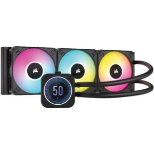 Cooler Procesor CORSAIR H150i RGB ELITE LCD XT DISPLAY LIQUID ALB - CW-9060077-WW