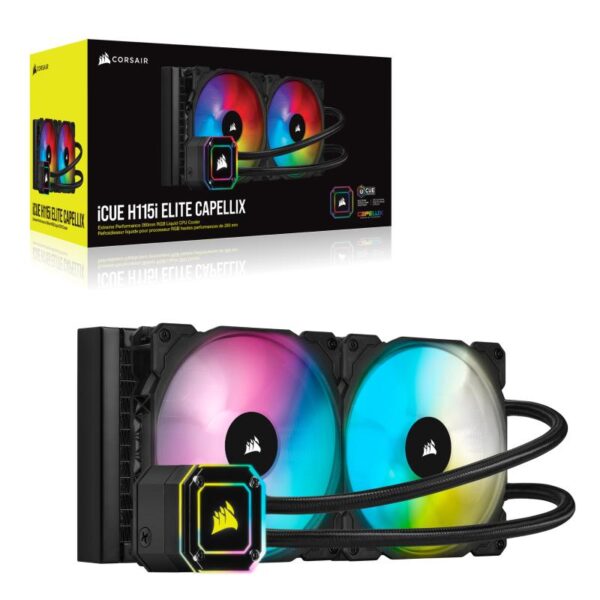 Cooler Procesor Corsair iCUE H115i ELITE CAPELLIX Liquid - CW-9060047-WW