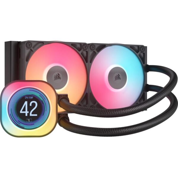 Cooler Procesor CORSAIR iCUE LINK TITAN 240 RX LCD NEGRU - CW-9061022-WW