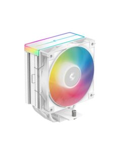Cooler Procesor DEEPCOOL AG400 ARGB V2 ALB, marime heatsink - R-AG400-WHAMMN-GJD