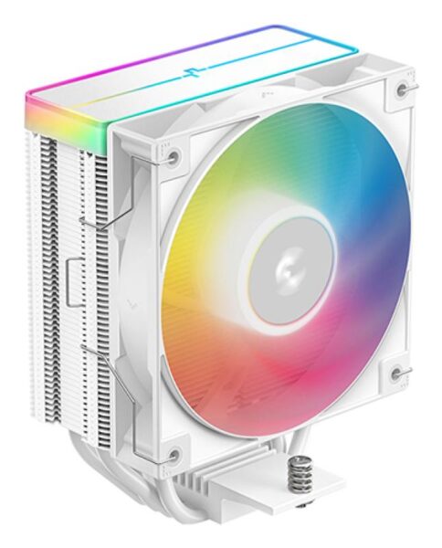 Cooler Procesor DEEPCOOL AG400 ARGB V2 ALB, marime heatsink - R-AG400-WHAMMN-GJD
