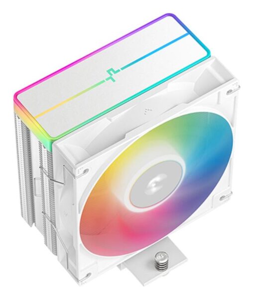 Cooler Procesor DEEPCOOL AG400 ARGB V2 ALB, marime heatsink - R-AG400-WHAMMN-GJD