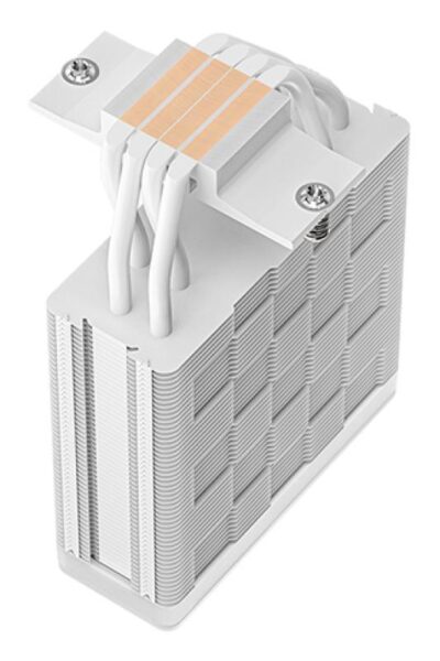 Cooler Procesor DEEPCOOL AG400 ARGB V2 ALB, marime heatsink - R-AG400-WHAMMN-GJD