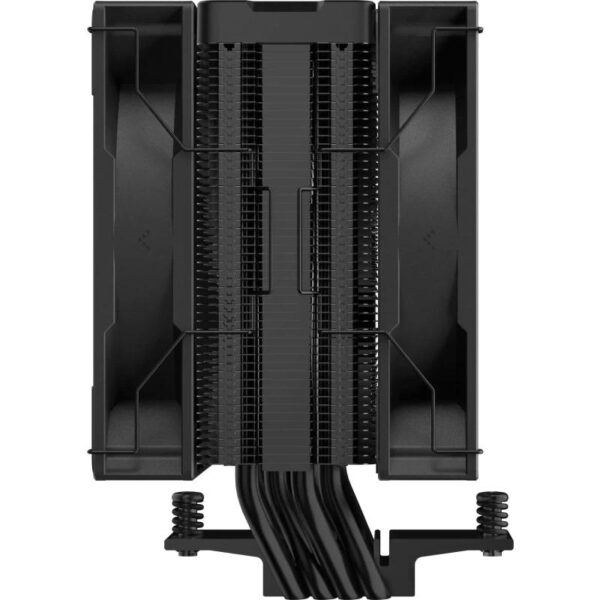 Cooler Procesor DEEPCOOL AG400 DIGITAL PLUS ARGB NEGRU - R-AG400-BKADMP-G-1