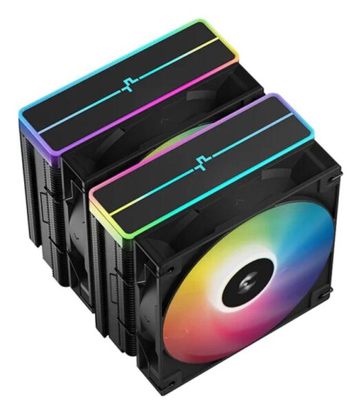 Cooler Procesor DEEPCOOL AG620 ARGB V2 NEGRU, marime heatsink - R-AG620-BKAMMN-GJD