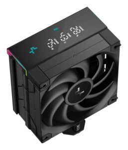 Cooler Procesor DEEPCOOL AK400 DIGITAL PRO NEGRU, marime heatsink - R-AK400-BKAPMN-G