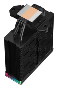 Cooler Procesor DEEPCOOL AK400 DIGITAL PRO NEGRU, marime heatsink - R-AK400-BKAPMN-G