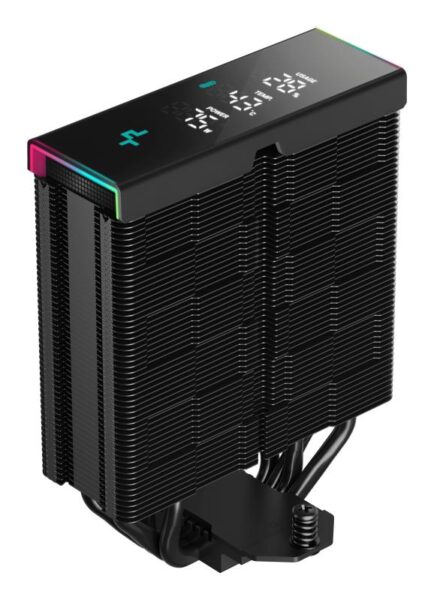 Cooler Procesor DEEPCOOL AK400 DIGITAL PRO NEGRU, marime heatsink - R-AK400-BKAPMN-G
