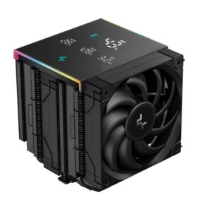 Cooler Procesor DEEPCOOL AK620 DIGITAL PRO NEGRU, marime heatsink - R-AK620-BKAPMN-G