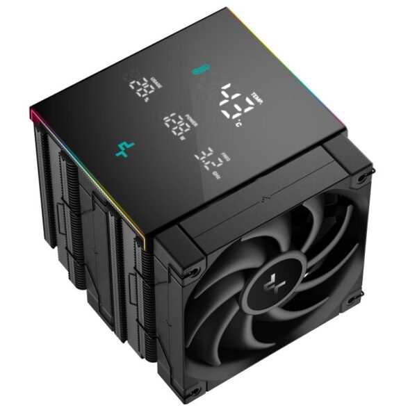 Cooler Procesor DEEPCOOL AK620 DIGITAL PRO NEGRU, marime heatsink - R-AK620-BKAPMN-G