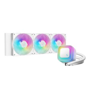 Cooler Procesor DEEPCOOL LE360 V2 ARGB ALB, marime radiator 402mm - R-LE360-WHAMMN-G-2