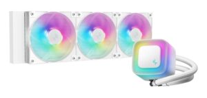 Cooler Procesor DEEPCOOL LE360 V2 ARGB ALB, marime radiator 402mm - R-LE360-WHAMMN-G-2