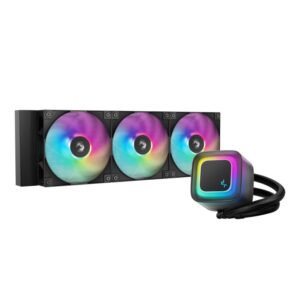 Cooler Procesor DEEPCOOL LE360 V2 ARGB NEGRU, marime radiator 402mm - R-LE360-BKAMMC-G-2