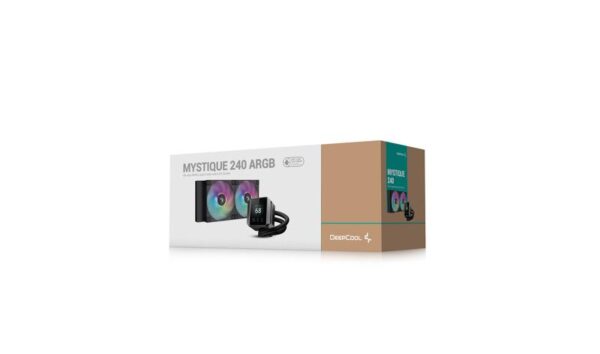 Cooler Procesor DEEPCOOL MYSTIQUE 240 ARGB NEGRU - R-LX550-BKADSNC-G-1