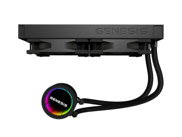 Cooler Procesor GENESIS HYDRIA 240 ARGB NEGRU, dimensiune radiator - NLG-2319