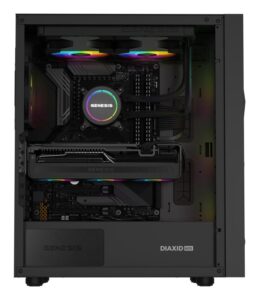 Cooler Procesor GENESIS HYDRIA 240 ARGB NEGRU, dimensiune radiator - NLG-2319