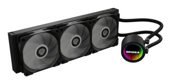 Cooler Procesor GENESIS HYDRIA 360 ARGB NEGRU, dimensiune radiator - NLG-2321