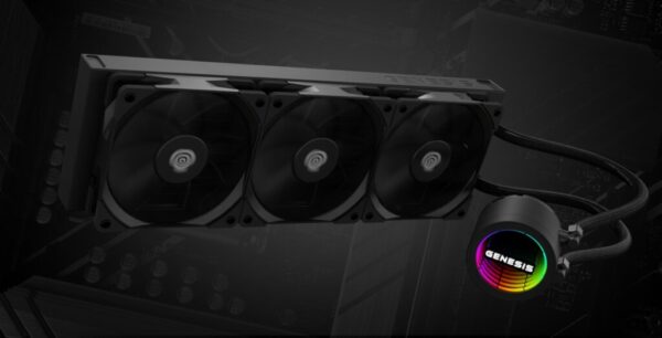 Cooler Procesor GENESIS HYDRIA 360 NEGRU, dimensiune radiator 397x120x27mm - NLG-2320
