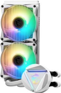 Cooler CPU MSI MAG CORELIQUID 240R V2 WHITE, 2 fans, 240 mm
