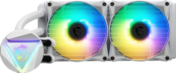 Cooler CPU MSI MAG CORELIQUID 240R V2 WHITE, 2 fans, 240 mm