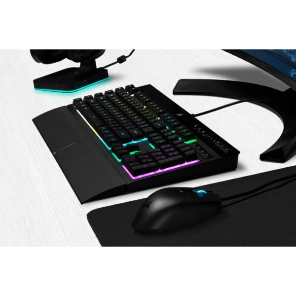 Tastatura Gaming Corsair K55 PRO, Iluminare RGB iCUE, Negru - CH-9226765-NA