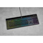 Tastatura Gaming Corsair K55 PRO, Iluminare RGB iCUE, Negru - CH-9226765-NA