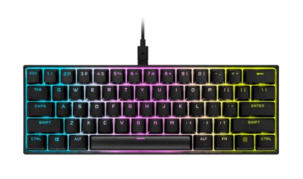 Tastatura Gaming Mecanica Corsair K65 Mini 60%, Iluminare RGB iCUE - CH-9194010-NA