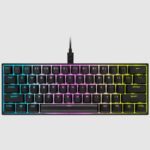 Tastatura Gaming Mecanica Corsair K65 Mini 60%, Iluminare RGB iCUE - CH-9194010-NA