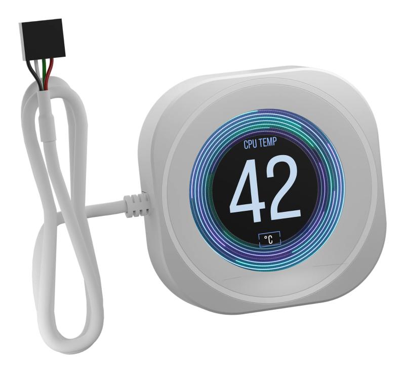 Corsair NAUTILUS RS LCD Screen Module White - CW-9061030-WW Corsair NAUTILUS RS LCD Screen Module White - CW-9061030-WW