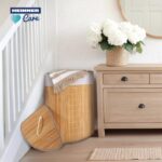 COS DE RUFE DIN BAMBUS PENTRU COLT, 35x35x60 CM, 55 L - HR-FM-CR35