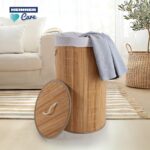 COS DE RUFE ROTUND DIN BAMBUS, 35x60 CM, 55 L - HR-FM-CR30