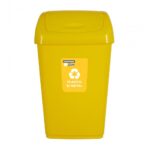 ﻿COS GUNOI CAPAC BATANT, RECICLARE ECO 35 L, GALBEN, HEINNER CARE - HR-AL-35G