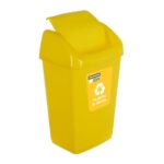 ﻿COS GUNOI CAPAC BATANT, RECICLARE ECO 35 L, GALBEN, HEINNER CARE - HR-AL-35G