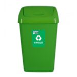 ﻿COS GUNOI CAPAC BATANT, RECICLARE ECO 35 L, VERDE, HEINNER CARE - HR-AL-35V