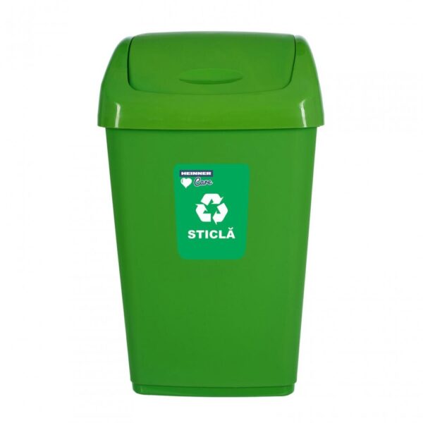 ﻿COS GUNOI CAPAC BATANT, RECICLARE ECO 35 L, VERDE, HEINNER CARE - HR-AL-35V