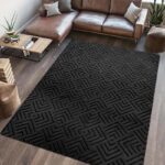 COVOR BLANITA DOVER 160X230 CM BLACK - HR-DOVRUG160-BLK