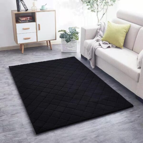 COVOR BLANITA LAVI 160X230 CM BLACK - HR-LAVIRUG160-BLK