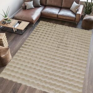 COVOR BLANITA PAOPAO 160X230 CM BEIGE - HR-PAOPRUG160-BEJ