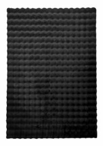 COVOR BLANITA PAOPAO 160X230 CM BLACK - HR-PAOPRUG160-BLK