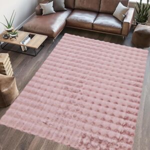 COVOR BLANITA PAOPAO 160X230 CM ROSE - HR-PAOPRUG160-RSE