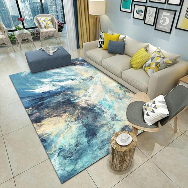 Covor Heinner cu print digital 3D 200x300 cm Galaxy - HR-3DRUG200-GLX